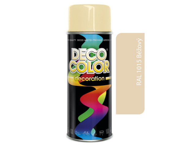 DECO COLOR sprej RAL 1015 bežový 400 ml